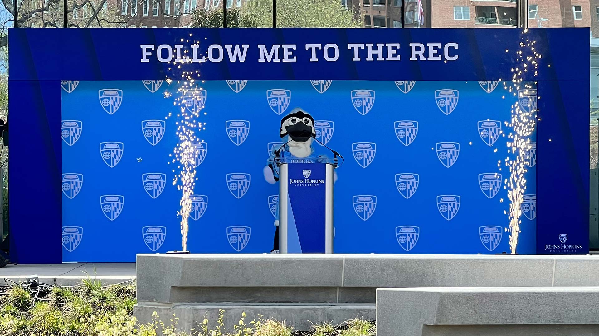 Johns Hopkins University grand opening event production EventPro Baltimore