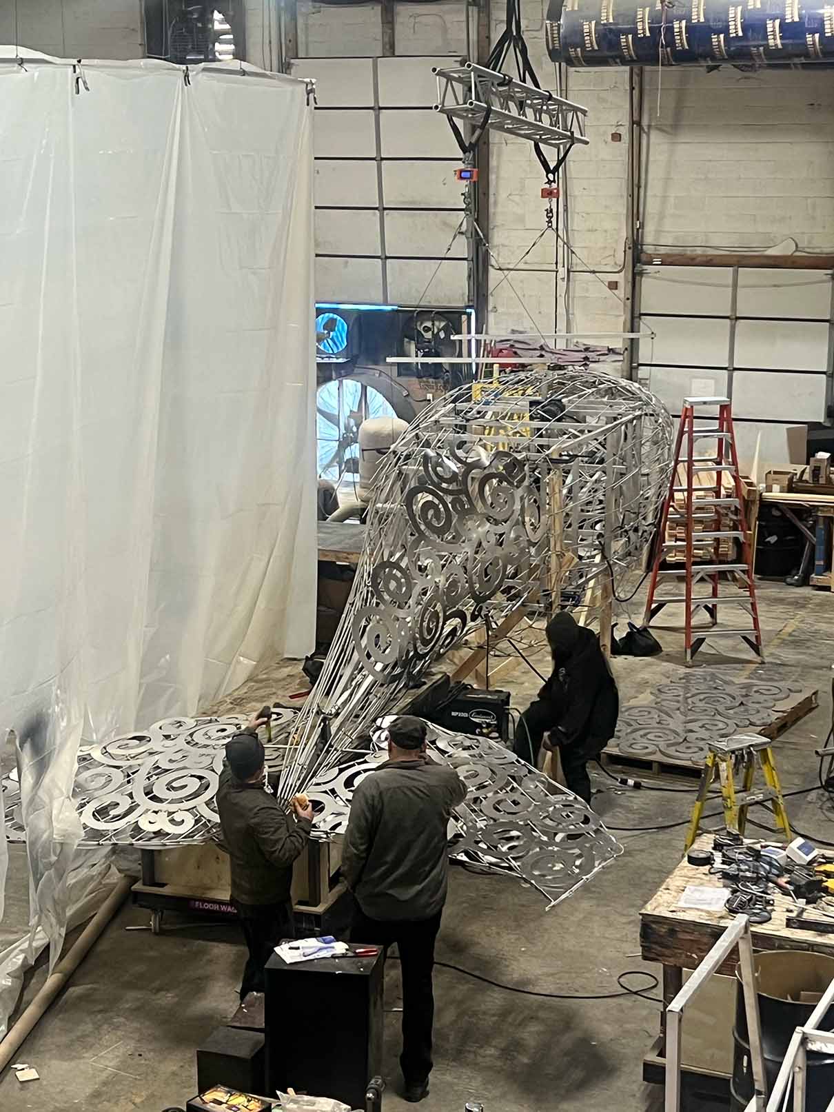 Custom metal fabrication for events by EventPro