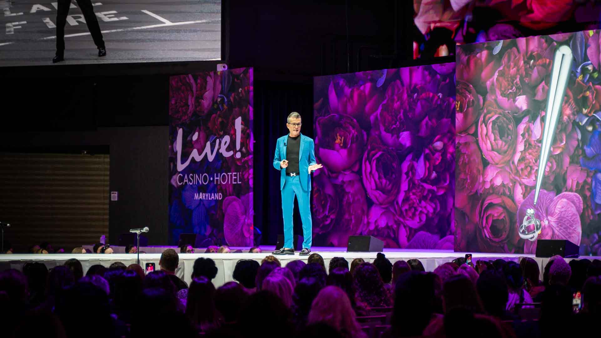 Randy Fenoli wedding trends show Maryland Live Casino EventPro