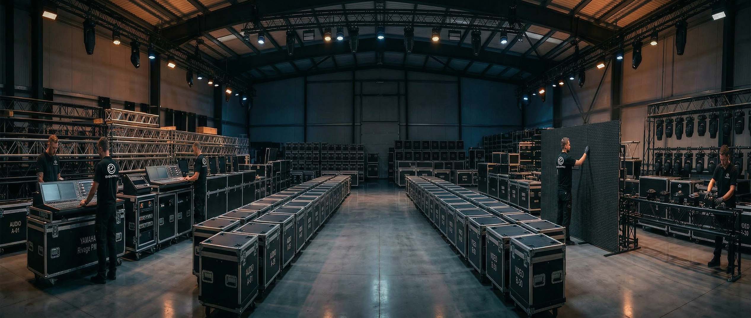EP Rental: lighting gear delivered