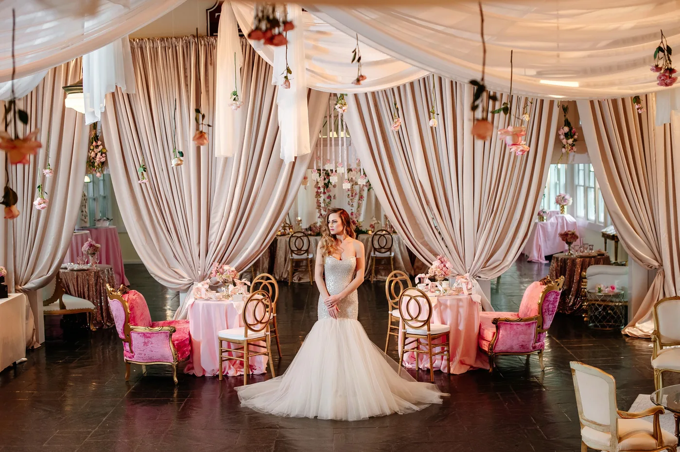 Pipe and drape and textile installations by Event Pro