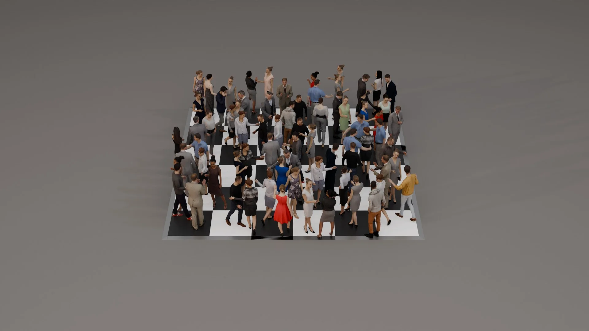 24x24 dance floor size rendering by Event Pro