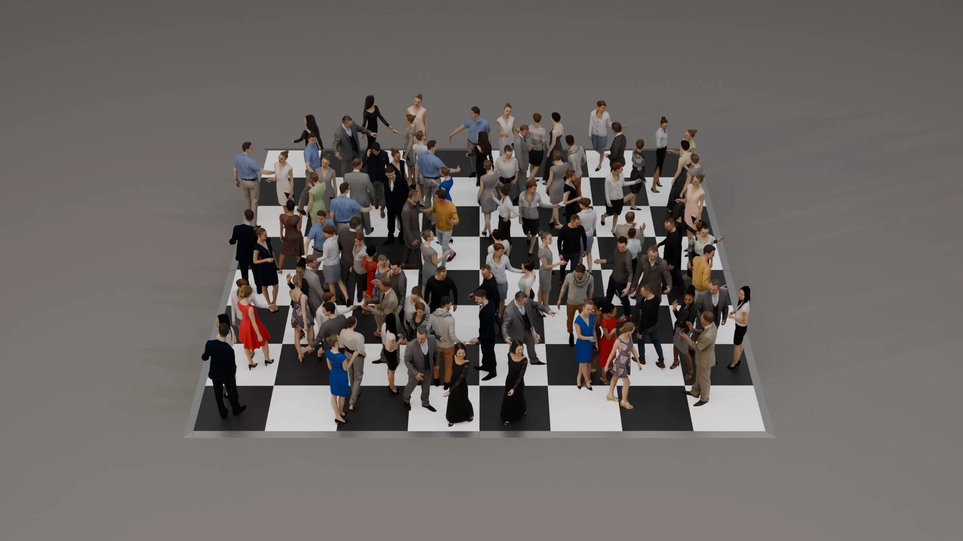 32x32 dance floor size rendering by Event Pro