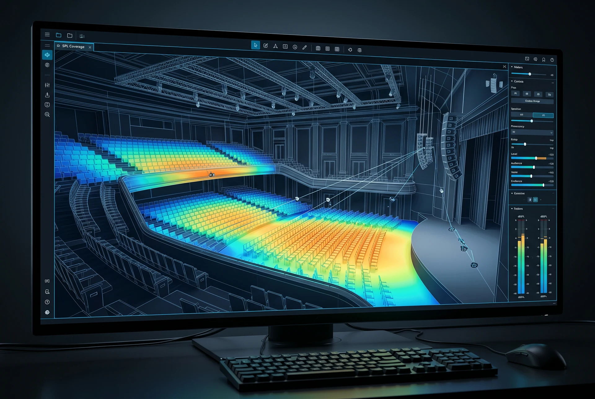 Audio system design and engineering for large event by Event Pro