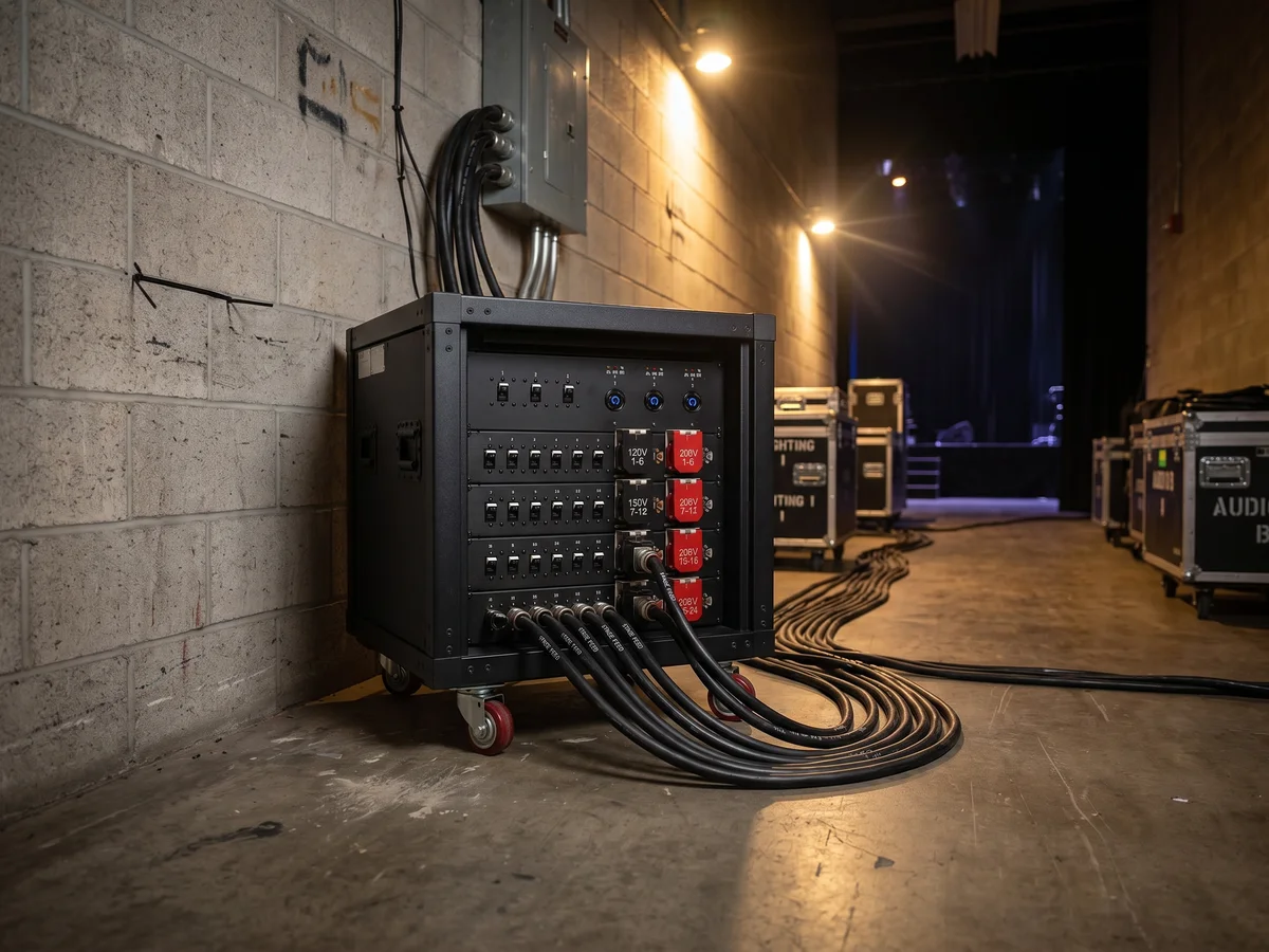 Event power distribution system by Event Pro