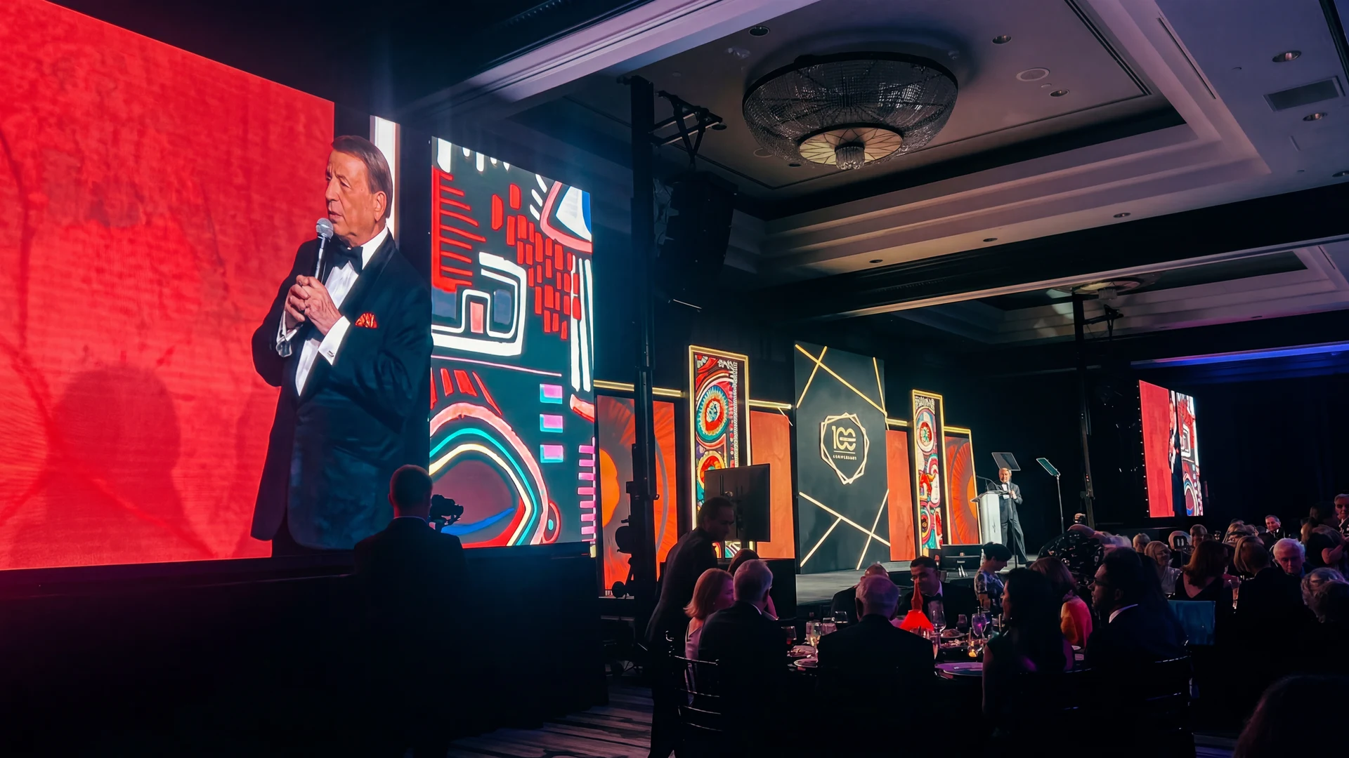 LED video wall corporate event production