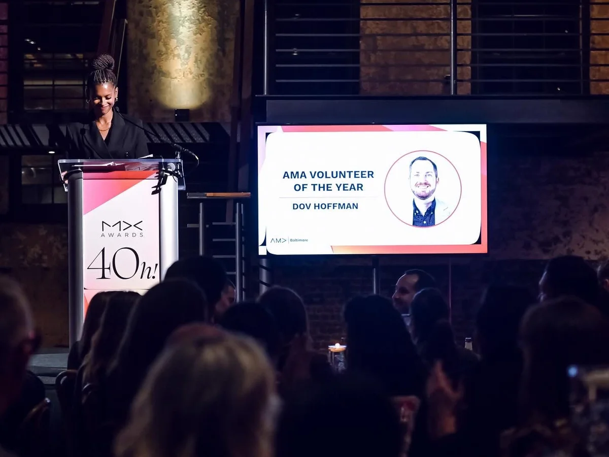 TV displays deployed at a corporate event