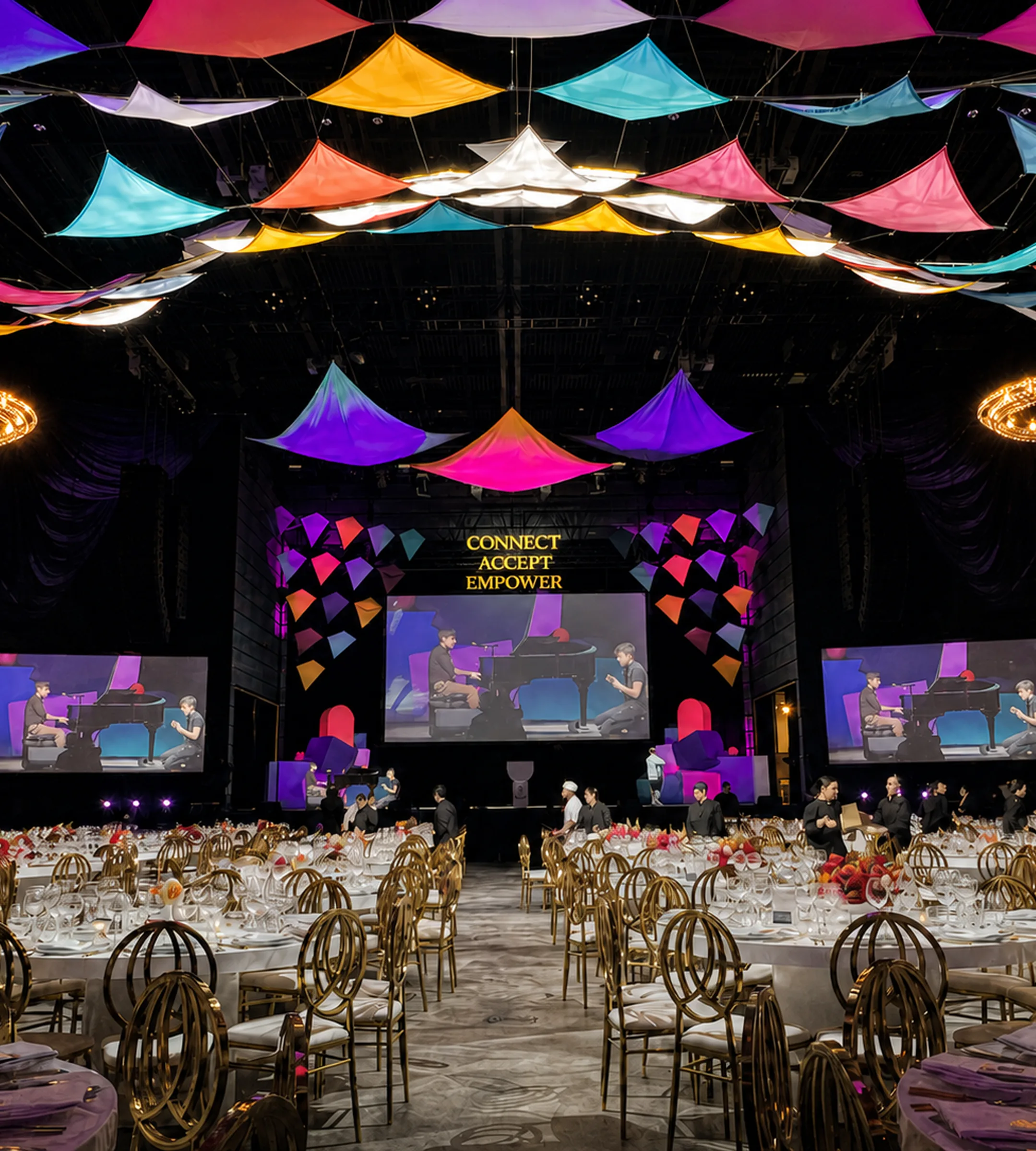 EventPro Acceptance to Action Autism Gala production at The Anthem, Washington DC